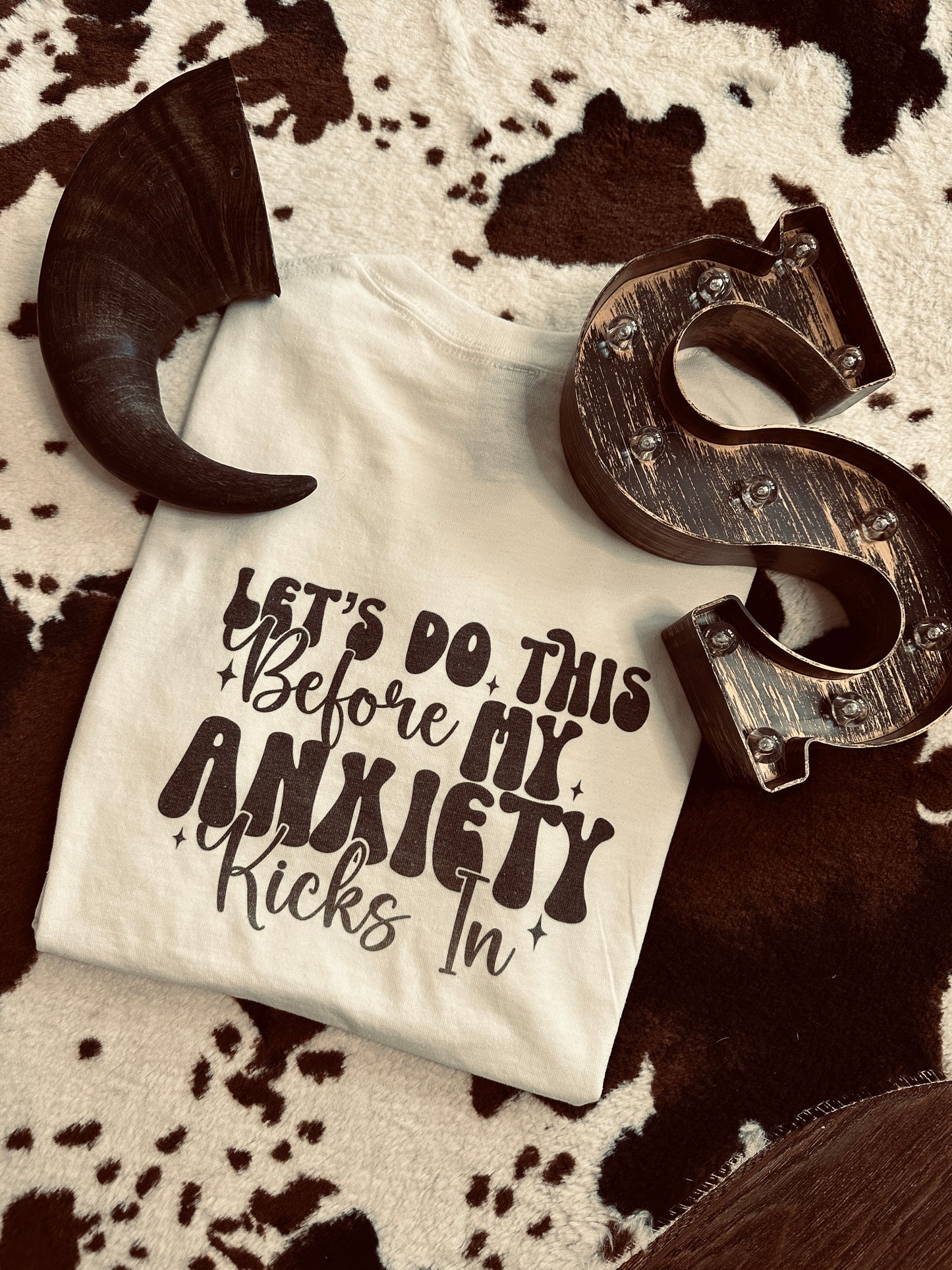 Before My Anxiety Kicks In Graphic Tee