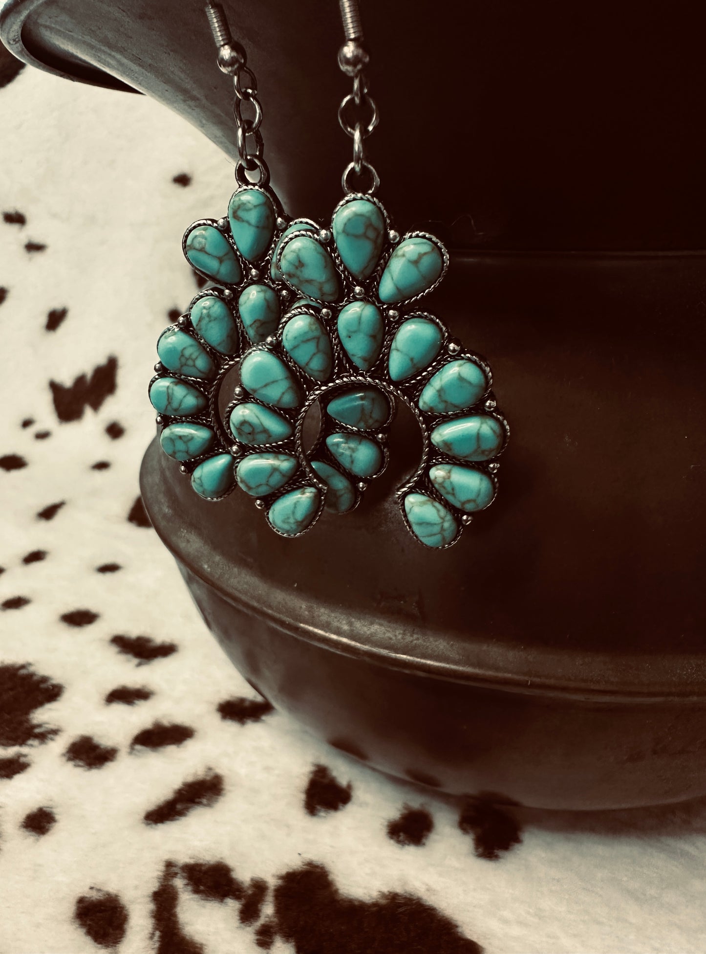 Cowboy Tear Earrings