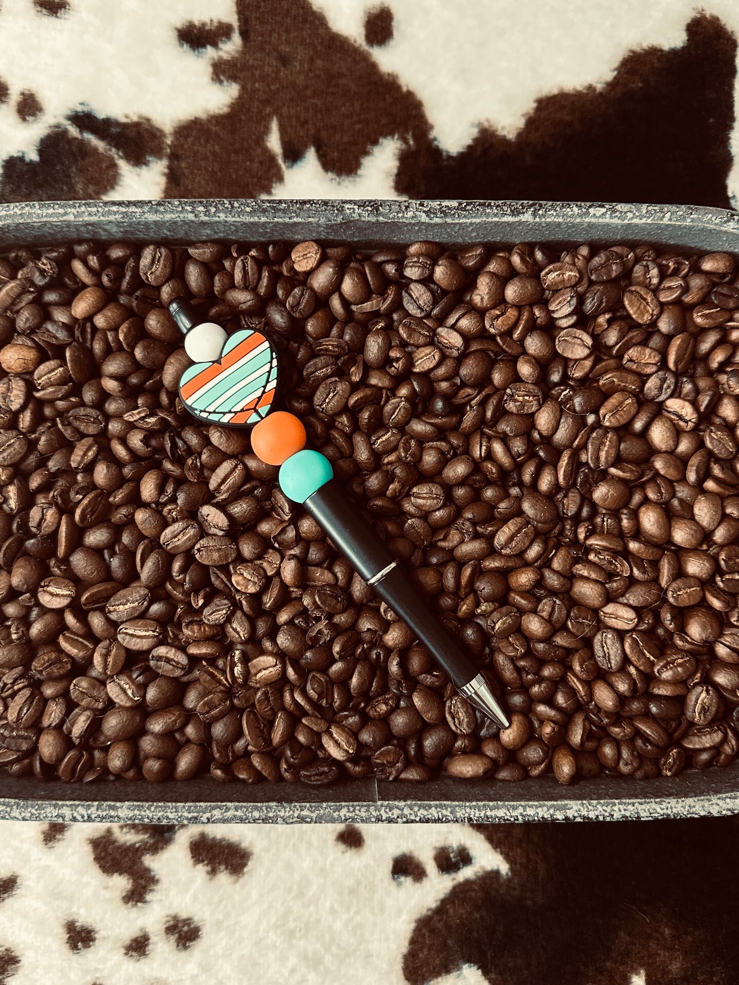 Serape Heart Pen