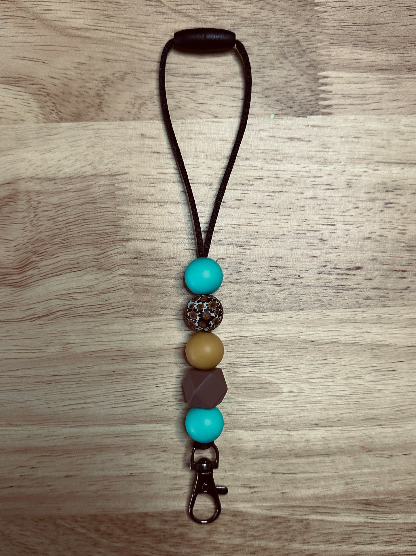 Turquoise Sunflower Freshie Hanger