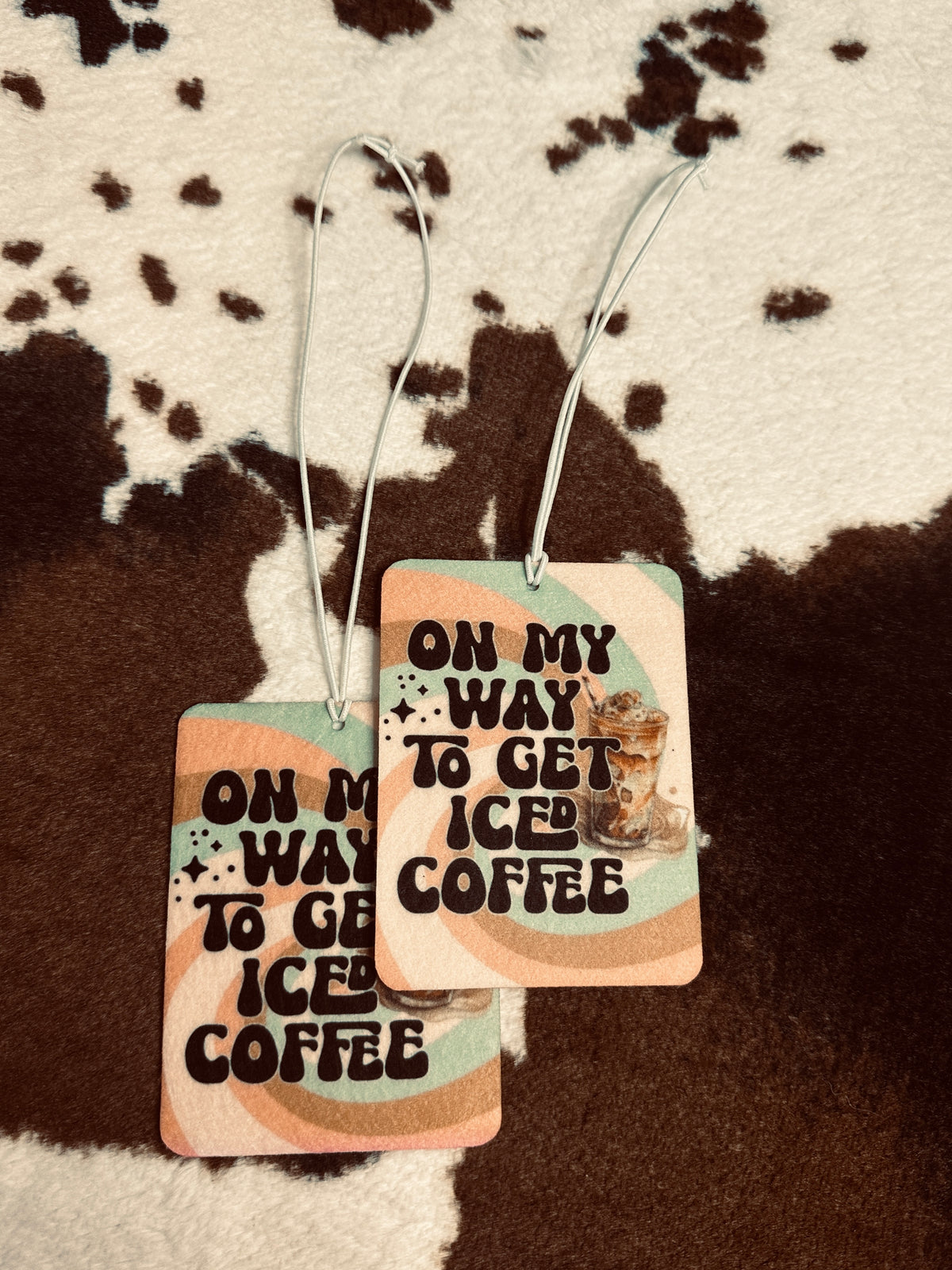 Iced Coffee Car Freshie