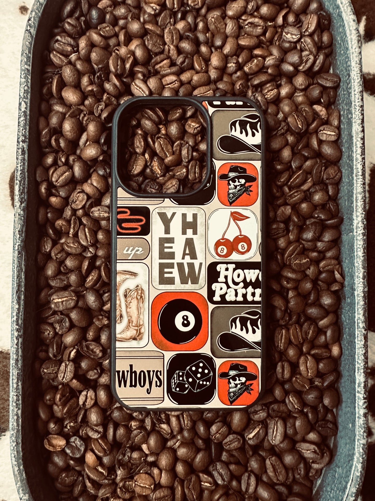 Western Collage Phone Case