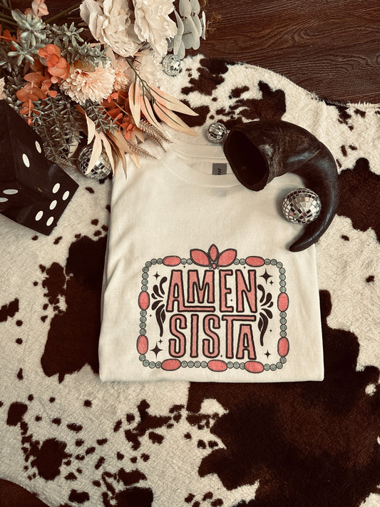 Amen Sista Graphic Tee