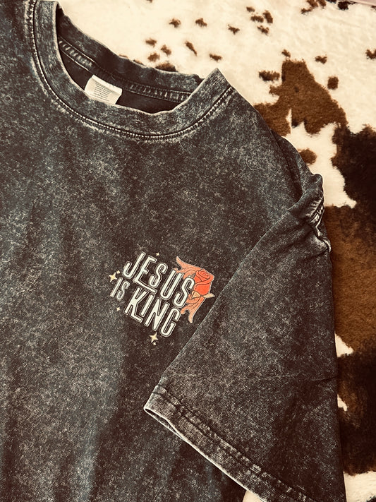Jesus Is King Oversized Tee