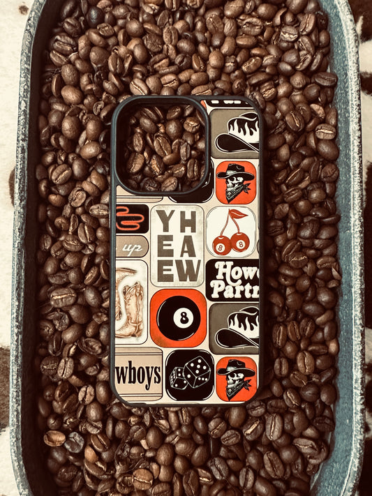 Western Collage Phone Case